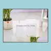 Wholesale Japanese Design 3 Size Option Side Leakage Square Plastic Flowerpot For Succent Plants White Black Nursery Pot Plant Drop Deliver