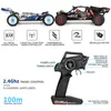 Wltoys 124017 124018 124019 RC Car 2.4g Electric Unterless 4WD 75kmh عالي السرعة على الطرق الوعرة ألعاب التحكم عن بعد للأطفال 220524