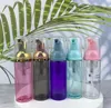 30ml 60ml pet travel size clear mini small cleaner liquid soap foam dispenser pump cleanser bottle