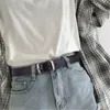 DWTS dames riem mode vrouwelijke lederen s voor s pin buckle riemen fancy vintage voor jeans 220712