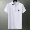 T-shirt moda uomo di design di alta qualità t-shirt polo casual tinta unita manica corta girocollo estate traspirante uomo top allentato taglia asiatica M-XXXL