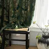 살아있는 식당 침실 침실 창문을위한 커튼 커튼 커튼 미국 고급 인쇄 네덜란드 농촌 맞춤형 세미 블랙 아웃 도어 쿠