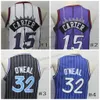 Jeugd Joel Embiid Devin 1 Booker Kids Basketbal Jersey Allen Iverson Shaq 32 Mitchell Groen Wit Dwyane Gestikt retro jerseys cadeau Uniform T-shirts Goede kwaliteit