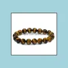 Бректеры из бисера, бусинки, украшения JLN Beads Bears Bracelet полу драгоценные драгоценные камни Amazonite Hematite Lapis Stone Elastic Reat strect Gift для m