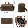 duffel bags Genuine Leather Travel Weekend Overnight Gym Sports Luggage Tote Men's Duffle Bag Cowhide Handbag 220626
