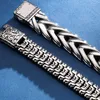 Link Chain Stainless Steel Bracelet For Men Vintage 16MM Mens Bracelets Friendship Male On Hand Jewelry Accessories DropLink Lars22