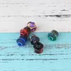 510 Epoxy Resin Wide Bore drip tips Mouthpiece for Vaporizer 510 Atomizers e cigarettes Vape Mod RDA Ecig Accessories