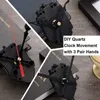 Reparationsverktygssatser DIY Pendulum Klockrörelse Mekanism med 3 par olika händer Kvartsaxel Väggkit Delar Ersättning9243850
