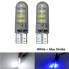 جديد 100pcs T10 W5W 5630 8SMD LED Strobe Flash Light 194 168 LED Blink Light Bulb Light