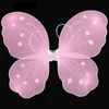 Children Day Party Show Clothing Decoration Small Angel Butterfly Wing Net Yarn Floral Wings Fairy Clothes Halloween Cosplay Tools