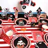 Party Decoration Pirate Theme Birthday Disposable Tableware Kids DIY Supplies Boys Favor