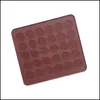 30 48 trous Sile Pad de cuisson Mod Four Aron Tapis antiadhésif Pan Pâtisserie Outils de gâteau Livraison directe 2021 Mods Ustensiles de cuisson Cuisine Bar à manger Accueil Gar