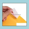 Bolsas de correio Transporte de embalagem Escola Escola Negócios Industrial 150*250mm Kraft Paper Bubble Envelopes Mailers Envelope acolchoado com correspondência