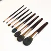 Set completo di pennelli per trucco CT 8 pezzi Bronzer Fard PowderSculpt Fondotinta Eye Blender Smudge Liner Lip Cosmetics BeautyTools