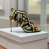 Sandálias femininas de luxo 2023 elegante dedo do pé apontado estilingue vestido sapatos escritório moda plana mulheres deslizamento-em saltos altos flip-flops 35-41 tamanhos