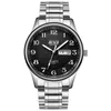 Masculino assistir Luxury Full Steel Watches Fashion Quartz Wristwatch Data à prova d'água Relógio masculino Relacionamento Relojes para Hombre 220530