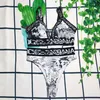 Dames bikini ontwerper zwemmode brief bedrukte zwempakken bikini set 2022 beroemde plus size strand badpakken