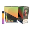 Engångsenhetssatser 1600 träffar Puffs Xtra Bang E Cigarett Vape Pen 36 Färger 1000mAh Batteri 6.5 ml POD Vapor Stick