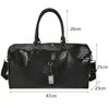 Reizen duffels handtas vrouwen en mannen grote leer luxe handtas reliëf fashion gym tote weekend duffle tas 220626