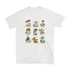 Vintage Fashion Mushroom Print T-shirt oversize Egirl Grunge Estetica Streetwear Graphic Tees T-shirt da donna Tops carini Vestiti 220526