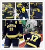 XFLSP Özel Michigan Wolverines Dikişli Hokey Jersey Quinn Hughes Tyler Motte Dylan Larkin Zach Werenski Zach Hyman Kyle Connor Carl Hageli