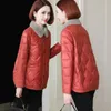 Damskie prochowce kurtki kurtka zimowa koreański styl kobieta estetyczna rozdymka krótkie ubrania odzież damska płaszcz damskie parki M619Wom