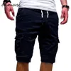 Dimusi zomerheren shorts mode mannen katoen elastische taille bodybuilding sportscholen jogger shorts heren hoenen ademende bord shorts kleding t200718