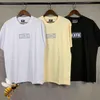 T-shirt da uomo Moda Kith Box T-shirt Uomo Donna Harajuku T-shirt in cotone di alta qualità Kxth Bianco