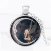 Pendentif Colliers Bijoux De Mode Vintage Temps Gem Cabochon Lune Ange Collier Pull Livraison Directe Pendentifs Dhauq