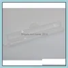 Toothbrush Holders Bathroom Accessories Bath Home Garden Single Double Transparent Box Breathable Dustproof Storage W Dh6Fq