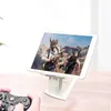 Small and thin portable lazy Cell Phone Mounts tablet desktop bracket adjustable lift folding support brackets