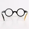 Zonnebril Klassieke Unieke Handgemaakte Ronde Echte Natuurlijke Hoorn Unisex Brillen Optische Brilmontuur Voor Mannen En Vrouwen217x