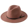 Berets Fashion Men Men Women Unisex Wide Brim Panama Hat Vintage Owelm Nim