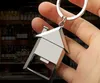 House Shaped Bottle Opener Keychain Personalized Wedding Gifts Souvenirs Birthday Christmas Gifts for Guests Wholesale SN6536