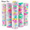 50 Pz / lotto Multicolore Silicone Night Glow Braccialetti Luminosi Per Donna Uomo Mix Style Farfalla Jesus Skull Wristband Jewelry 220715