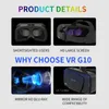 Huvudmonterad 3D Virtual Reality Mobiltelefon VR Glasögon Fjärrkontroll Trådlös Bluetooth VR Gamepad Partihandel