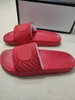 Heren Dames Slippers Heren Streep Slide Bloom Rubber Zwart In elkaar grijpende G Pursuit Pool Flora Gematelasseerd Rood Wit Zomer Strand Sandalen 98gm #