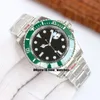 Top Quality 41mm 3235 Automatic Mens Watch 116610 126610 126613 Green Bezel Black Dial Sapphire Fashion Business Watches 904L Stainless Steel Bracelet