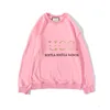 2022 Wholesale-Couple Hoodies Fashion Casual Long Sleeves Printed Men And Women Crewneck Pullover Couples Lovers Sweatshirts