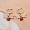 Designer Earrings Stud Designers Brand 18K Gold Plated Butterfly Letters Fashion Famous Women 925 Silver Crystal Rhinestone Pearl Earring Wedding Party Jewerlry