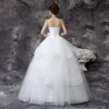 Other Wedding Dresses Vestido De Noiva Sexy Strapless Sleeveless Flower Simple Dress Plus Size Slim Lace Up Princess Bride Gown LOther