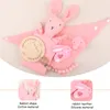 Baby Products Bibs Bunny Teetthers Pacifiersクリップセット漫画のウサギ