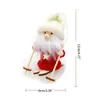 Christmas Decorations Ornament Soft Plush Doll Colorful Pendant Gifts Props Reindeer Snowman Cute Tree DecorationsChristmas