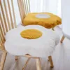 Cushion/Decorative Pillow Ins Wind Flower Cushion Classroom Chair Dormitory Office Bedroom Sun Cute Student Fart LyingCushion/Decorative