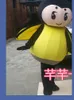 Mascote boneca figurino bee hornet mascote traje fantasia bee