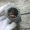 Męski zegarek mechaniczny z automatycznym mechanizmem wklęsłym, rozmiar 42 mm, szafirowe lustro, stal drobnoziarnista 316