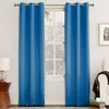 Curtain & Drapes 2PCS Roman Curtains For Living Room Blackout Solid Color Decoration Window Blinds Bedroom Quality Interior Hom