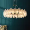 Pendant Lamps Modern Led Chandelier For Dining Living Room Creative Design Glass Hanging Lamp Luxury Indoor Lighting Round Home Decor Lustre