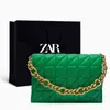 Za pikowana torba markowa luksusowe designerskie worki na ramiona grube łańcuch kwadratowe torebki 2022 TOP TORDBAG CLUGUE BOLSO MUJER G220517