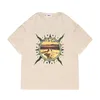 T Shirt Tee Men Women Sun Printed High Quality Short Sleeve T-shirt Tops Fashion Tops